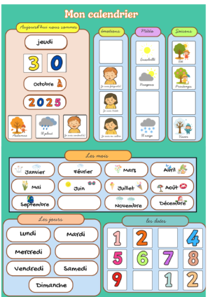 Mon calendrier
